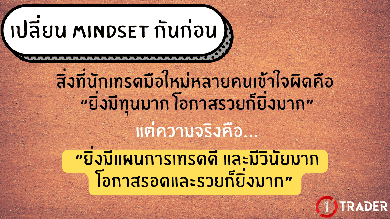 เปลี่ยน Mindset Forex