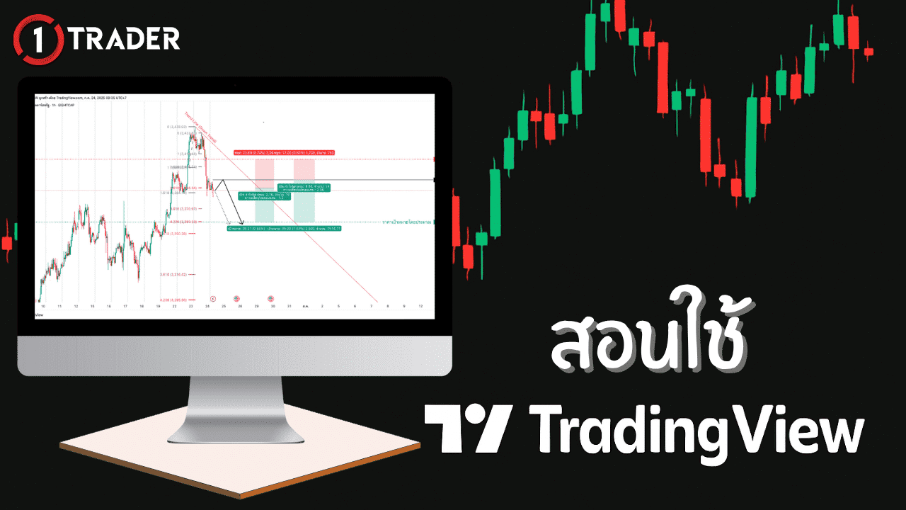 สอนใช้ TradingView เบื้องต้น เครื่องมือวิเคราะห์กราฟ EP.15